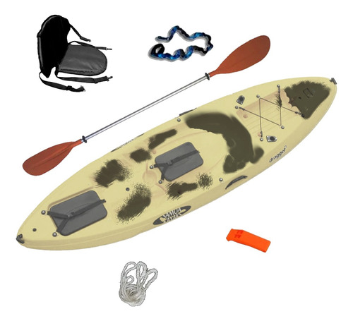 Kayak Para 1 Persona Samoa Dragger Combo 1 Rio Laguna Ei°