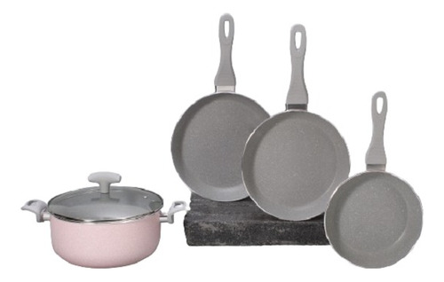 Batería De Cocina Tender70 5pzas Inducción Crown Baccara