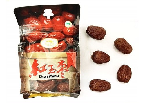 Tamara Chinesa  Seca Da Zao Hong Hongyu Jujuba 250g Premium 