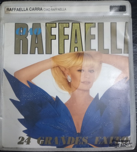 Raffaella Carra Cd Ciao Raffaella 24 Grandes Éxitos (Usado)