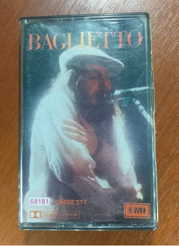 Cassette Baglieto Juan Carlos Baglietto Emi 1983
