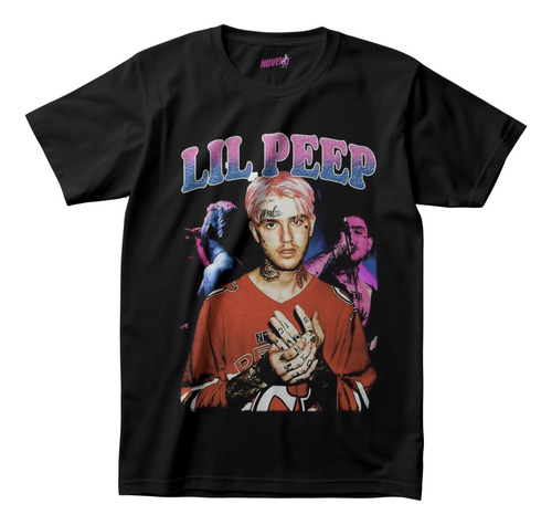 Remeras Lil Peep Negra | Hip Hop Rap | 100% Algodon Premium