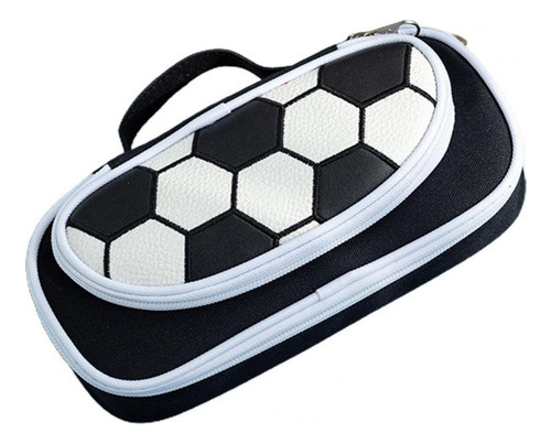 Estuche Para Lápices Con Candado De Combinación De Fútbol