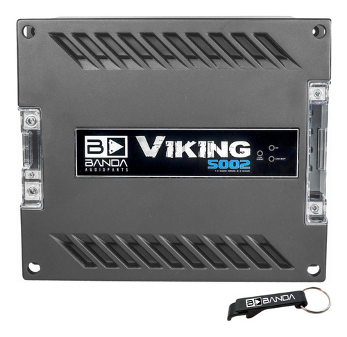 Amplificador Banda Viking 5002 5000w Rms 2 Ohms Novo