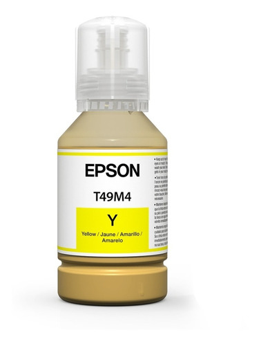 Tinta De Sublimación Epson T49m4 Color Yellow Para F170/f570