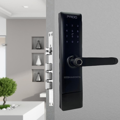 Imagem 3 de 6 de Fechadura Pado Fde600 W Airbnb Coworking Abertura Com Alexa