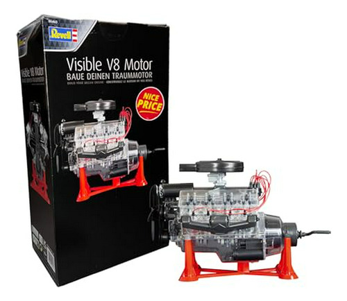 Maqueta Motor V-8 Visible  00460