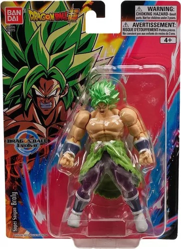 Dragon Ball Evolve Broly 14 Cm Articulado Ban Dai Playking