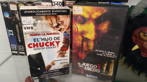 Películas Vhs Terror Chucky Saw Juego Del Miedo 2