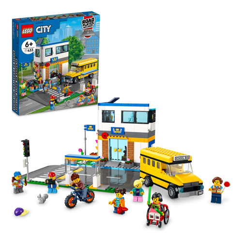 Lego City School Day Kit De Construcción, Juego Escolar De J