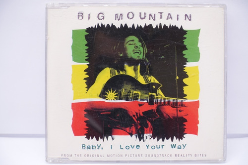 Cd Big Mountain Baby, I Love Your Way 1994 Single Europe