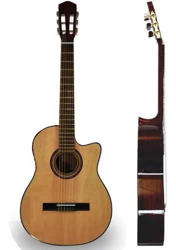 Oferta Guitarra Acústica Erasmo Falcón Clásica Naylon 