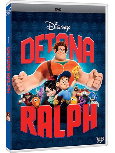 Detona Ralph - Dvd - Uma Acelerada Aventura Disney!