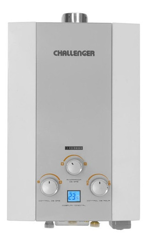 Calentador Agua Challenger Gas 10lt Tiro Forzado Whg 7104