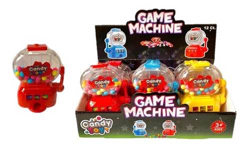Candy Toy Juguete Game Machine Dispensador Dulces X12 Unid