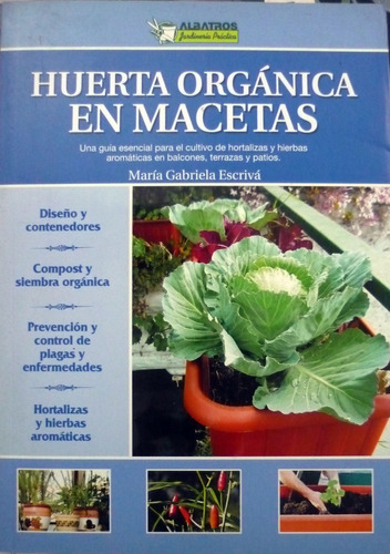 Huerta Organica En Maceta Escriva Maria Gabriela