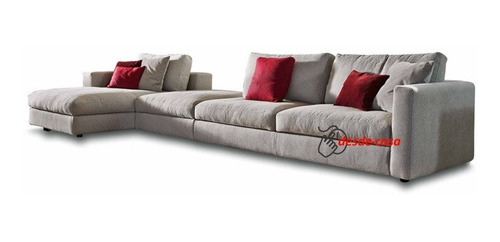 Sillon Sofa Esquinero 3 Modulos Chenille Premium 18 Posicion