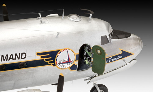 Avión C-54d Berlin Airlift 1/72 Model Kit Revell