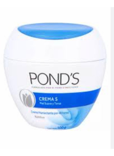 Crema Pond S Azul S Humectante Por 24horas 100g