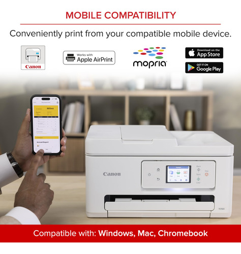 Impresora Canon Pixma Tr7820 Wireless Home Todo-en-uno