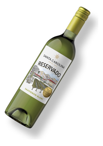 Vino Blanco Suavignon Blanc Santa Carolina Reservado 750ml