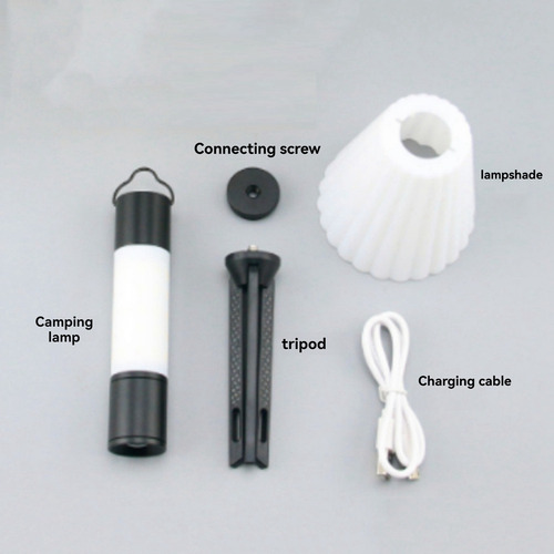 Linterna Telescópica Led A2outdoor Para Acampar Con Tuercas.