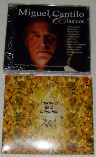 Miguel Cantilo Clasicos Canciones Buhardil  Lote 2 Cds Kktus