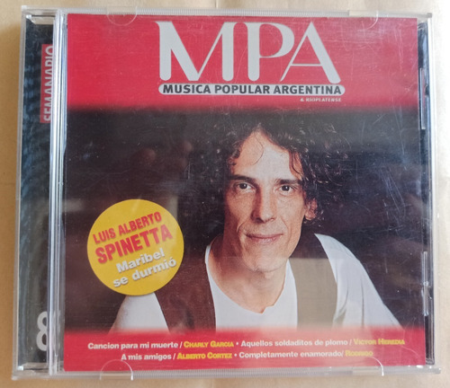 Cd Musica Popular Argentina 8 - Luis Alberto Spinetta Usado