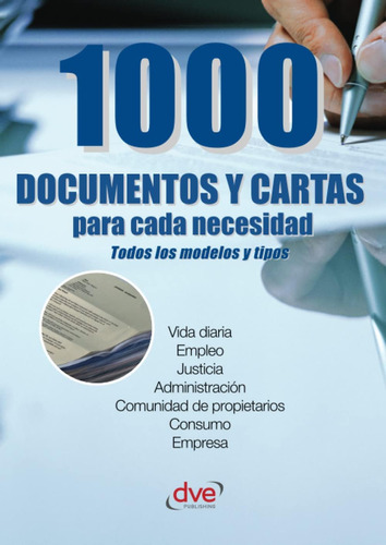 Libro: 1000 Documentos Y Cartas Cada Necesidad (spanish