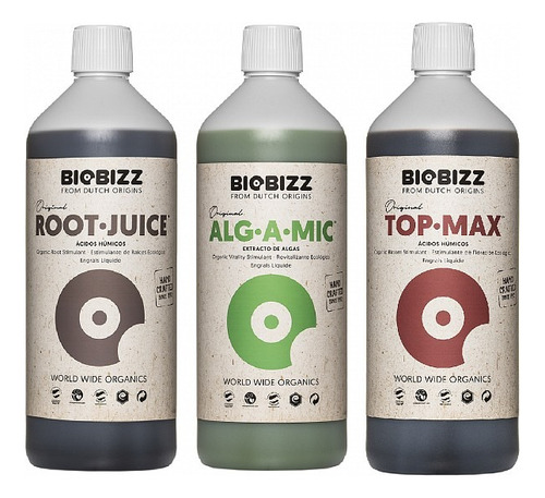 Biobizz Try Pack Stimulant Fertilizantes Cultivo 250ml