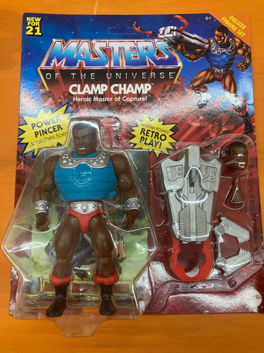Clamp Champ Masters Universe Origins Mattel He-man Skeletor