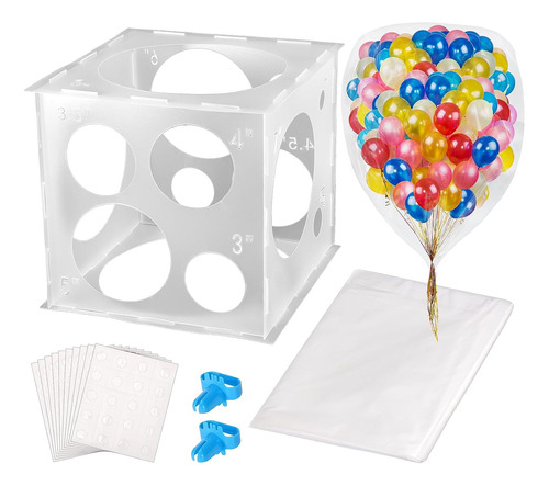 Cubo De Medición De Globos De 14 Agujeros, Caja De Medición 