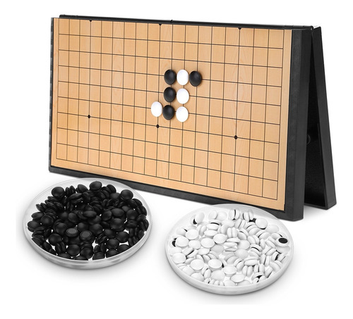 Go Juego Set Magnético Plegable Tabla Weiqi Juegos Educativo