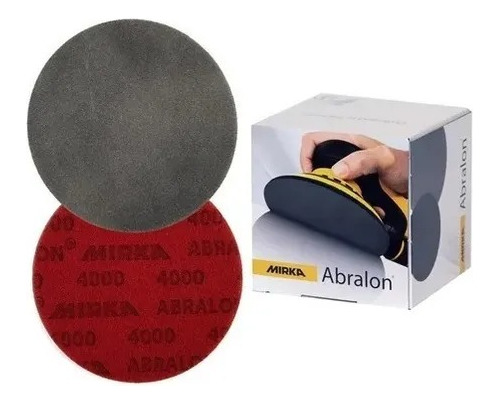 Disco De Lixa Polimento Abralon 6 Pol. Mirka Diversos Grãos