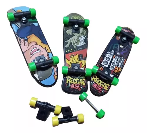 Skate De Dedo Fingerboard C/acessórios Presente Para Criança