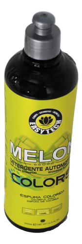 Shampoo Automotivo Melon Colors Amarelo 1:150 500ml Easytech
