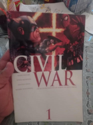 Cómic Marvel Civil War 1-3 Televisa  10