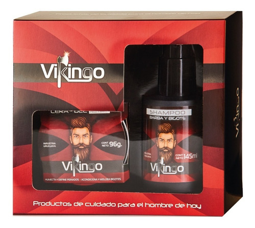 Cera - Gel Y Shampoo Para Barba Y Bigote De Vikingo 