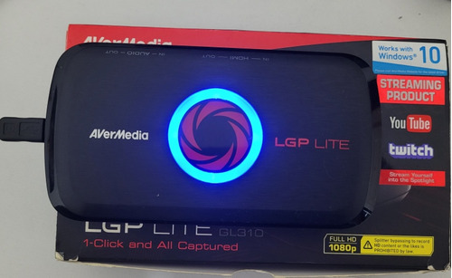 Placa De Captura Avermedia Live Gamer Portable Lite Gl310