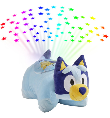 Pillow Pets Bluey, Luz Para Dormir, Juguete De Peluche