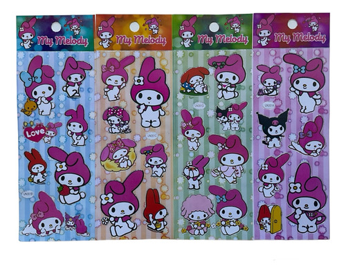 Stickers De My Melody X 20 Planchas / M11