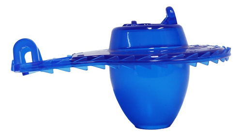 Fleximatic 2415 Sapo Flap Color Azul Para Descarga De 2 Azul