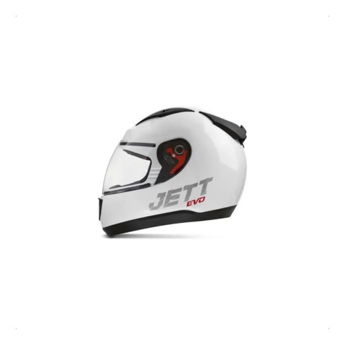 Capacete Pro Tork Fechado Jett Evo Tamanho 58 Branco