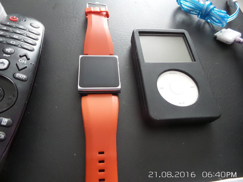 iPod Nano 6a Gen. 8 Gb, Extensible Reloj