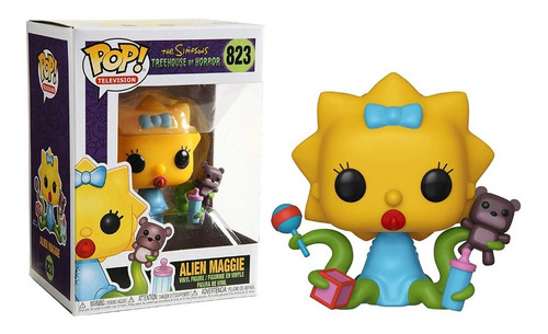Funko Pop Maggie Alien #823 Los Simpsons Horror Regalosleon
