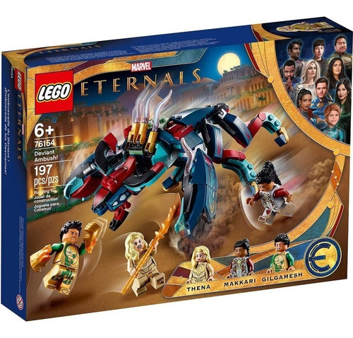 Lego Super Heroes Lego ¡emboscada De Los Desviantes! 76154 Cantidad de piezas 197