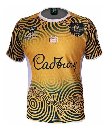 Camiseta de rugby Wallabies, Australia