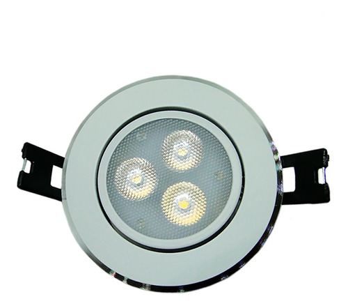 Foco Downlight Led 4w Blanco Frío (6500k)