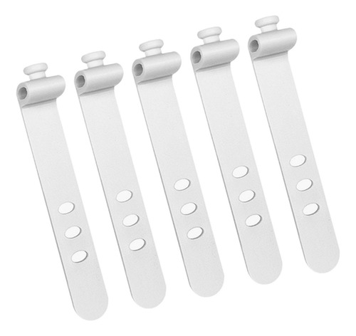 5 Organizadores De Cables Reutilizables, Gestión De Cables,