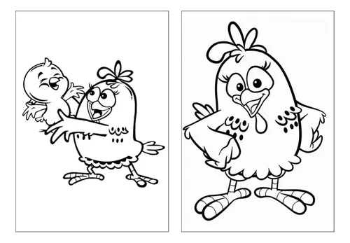 Desenhos para colorir - Site Oficial da Galinha Pintadinha